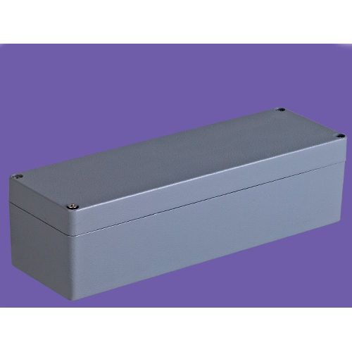 Caja de aluminio para electrónica Caja impermeable de aluminio IP67 Caja de montaje en pared de aluminio AWP514 con tamaño 250 * 80 * 80 mm